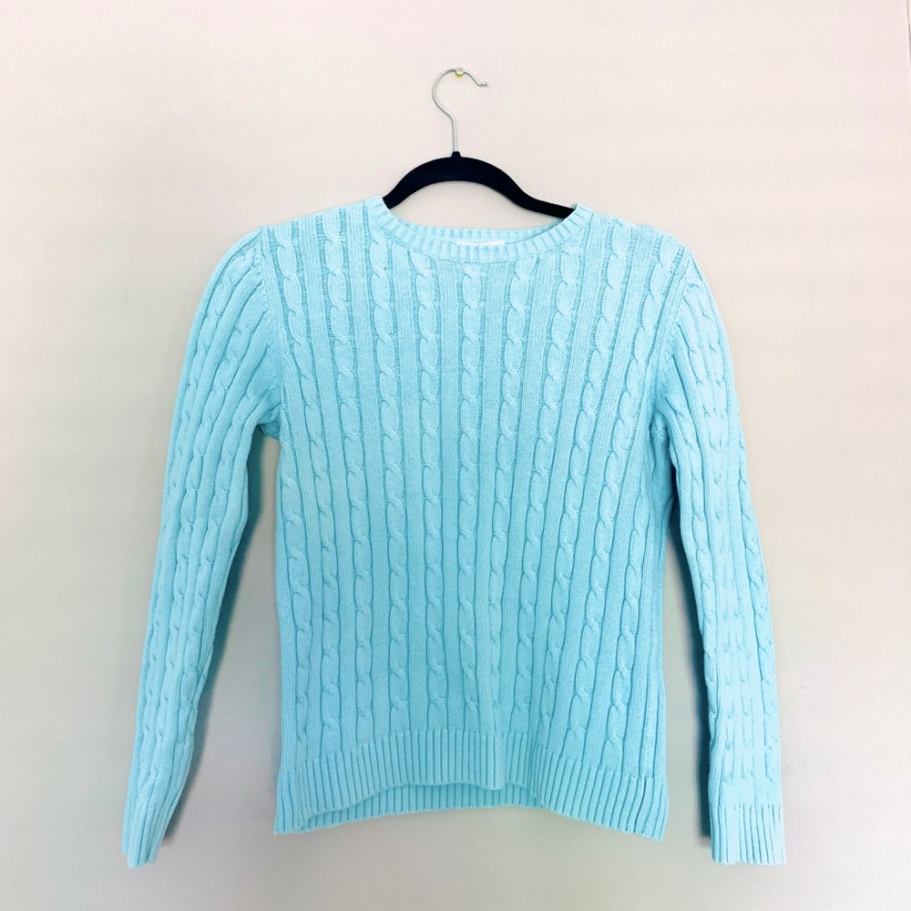 Light Blue Knit Sweater